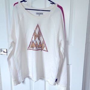 TRUNK LTD DEF LEPPARD sweater